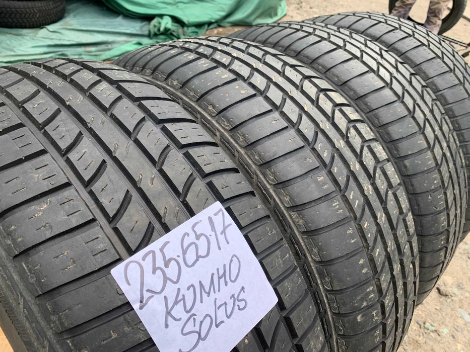 235-65-R17 KUMHO SOLUS SPORT 4штуки резины GERMANY 2023