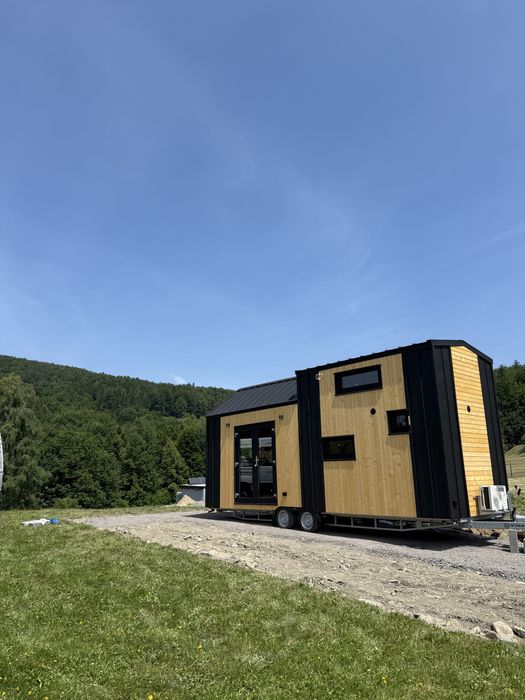 Domek mobilny Tiny House domek na kołach całoroczny inwestycja