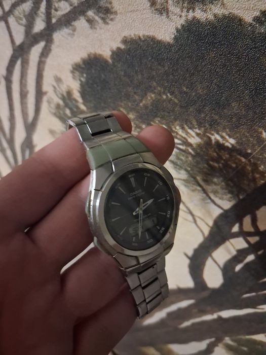Мужские наручные часы Casio Wave Ceptor Tough Solar WVH-100J.