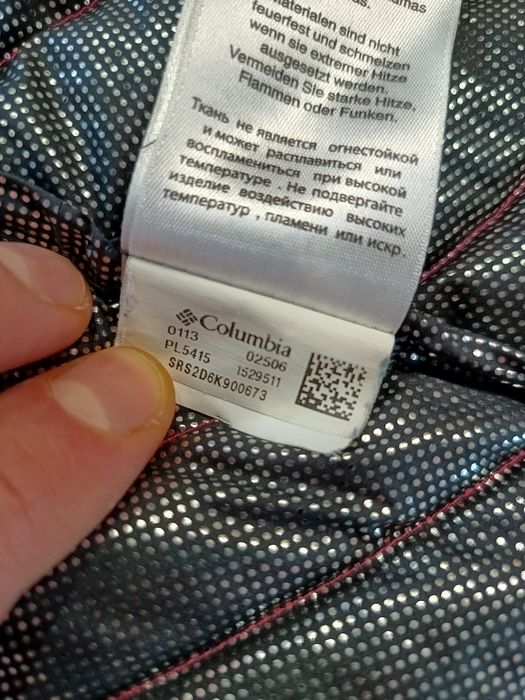 Damska wiosenna kurtka puchowa puch naturalny Columbia roz. M