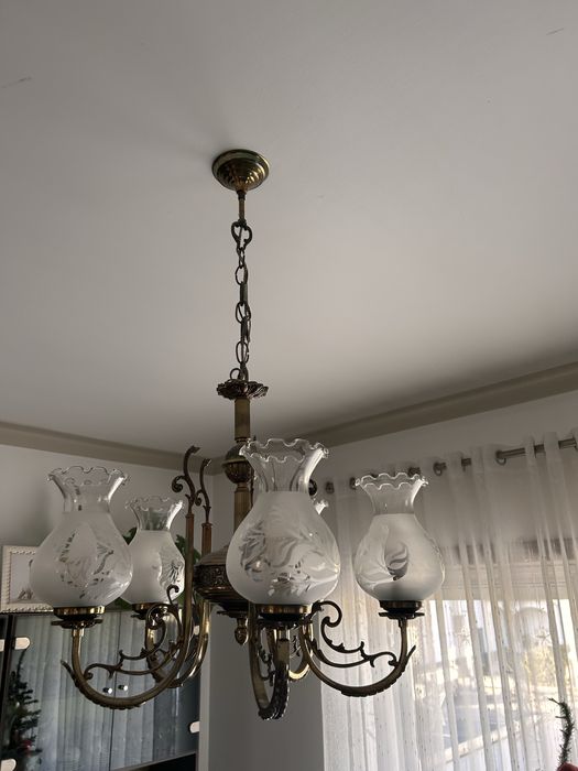 Candeeiro tecto e um de parede