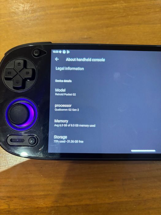 Retroid Pocket G2 (Preto) + Retroid com Dual-Screen + Acessórios