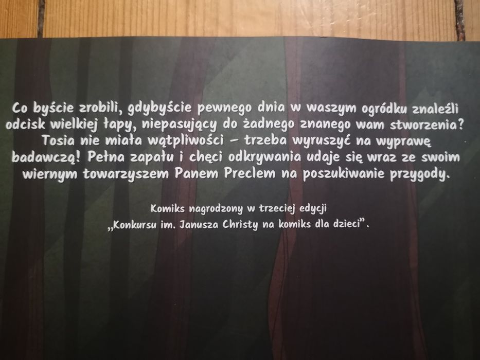 Komiks pt Oto Tosia w poszukiwaniu Pietrostwora