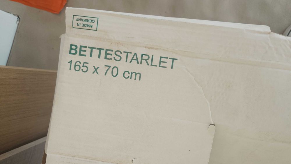 Sprzedam nową wannę Bette Starlet 165x70