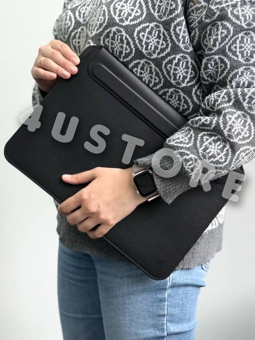 Чехол папка Wiwu на MacBook Air Pro 13" Чохол шкіряний з магнітом