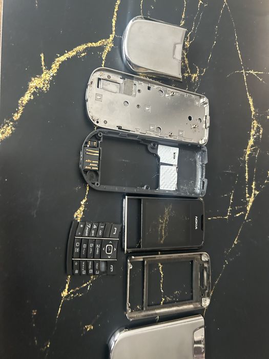 Części do telefonów Nokia 8800/Carbon/Arte/Black Korpusy/Szyby!