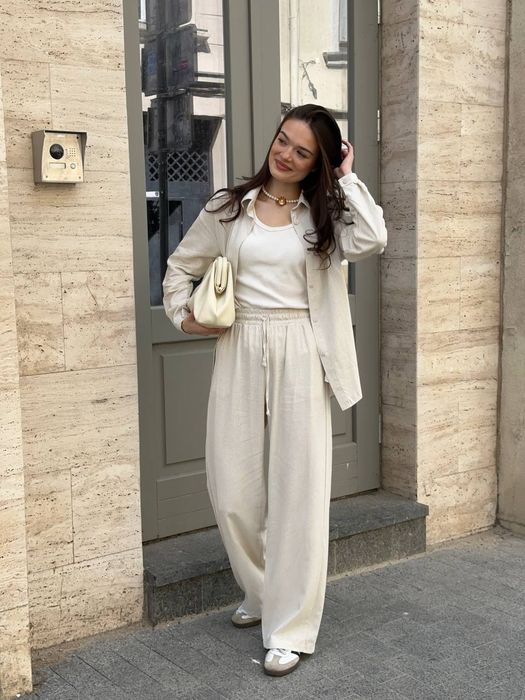 Костюм жіночий льон