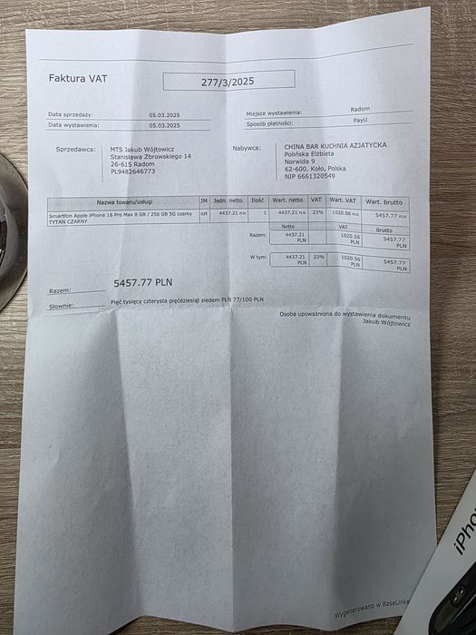 Iphone 16 pro max 256