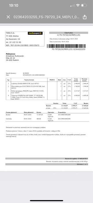 Robot sprzatajacy PHILIPS Aqua 3000