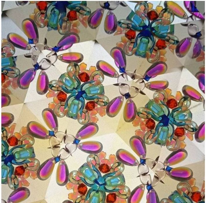 Стеклянный калейдоскоп ручной работы для взрослых и детей