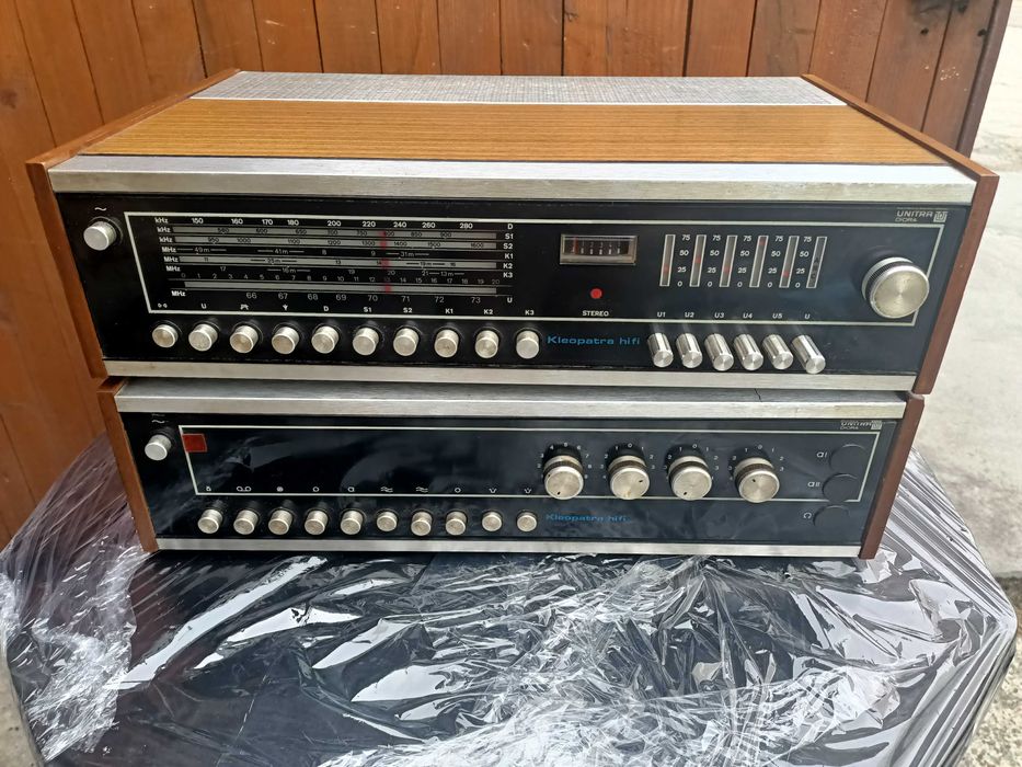 Kleopatra Unitra Diora zestaw tuner TST-102 i wzmacniacz WST-102 + kolumny