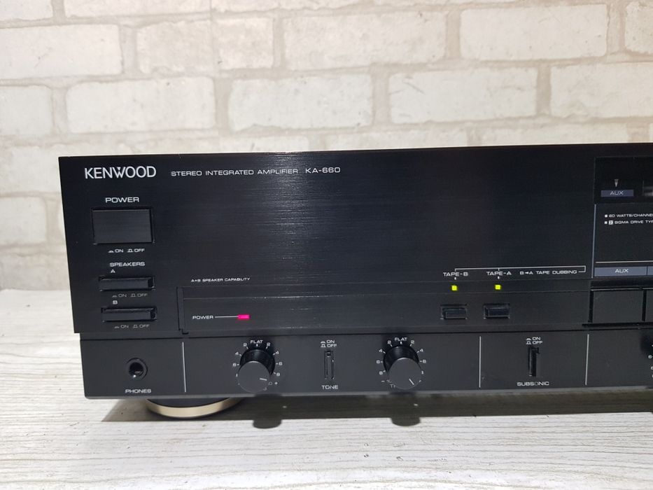 Стерео підсилювач/усилитель Kenwood KA-660 2x130Вт б/у з Німеччини