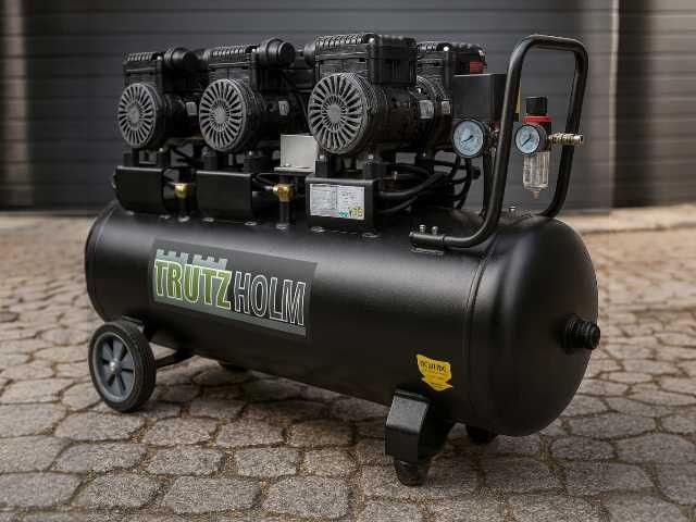 Компресор 100л безмасляний TRUTZHOLM компрессор безмасляный
