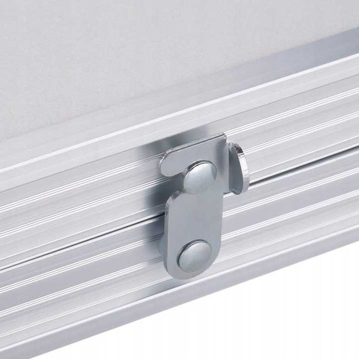 ZESTAW stół turystyczny stolik cateringowy składany +4 krzesła walizka