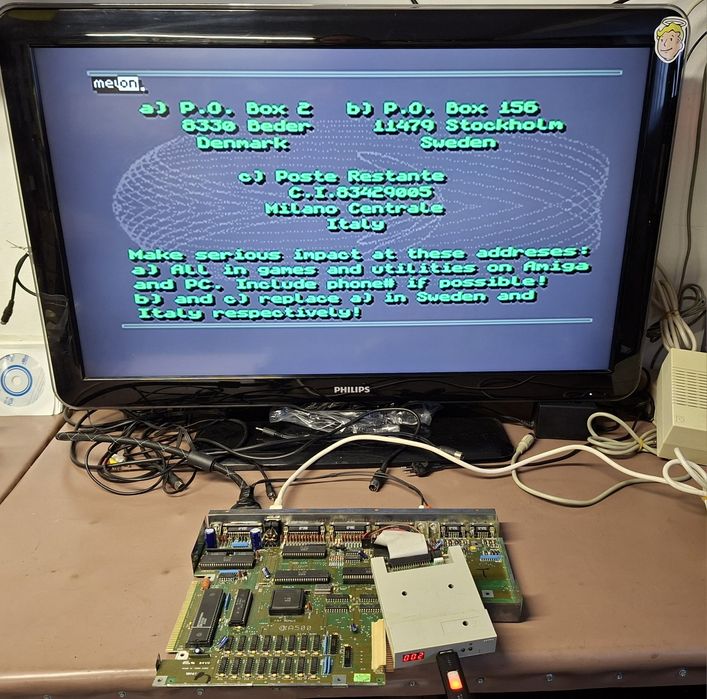 Amiga 500 płyta główna Rev. 5A