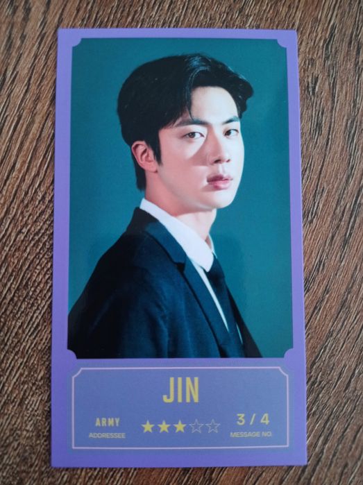 BTS Jin photocard Bang Bang Con