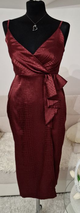 Sukienka bordo"New Look".