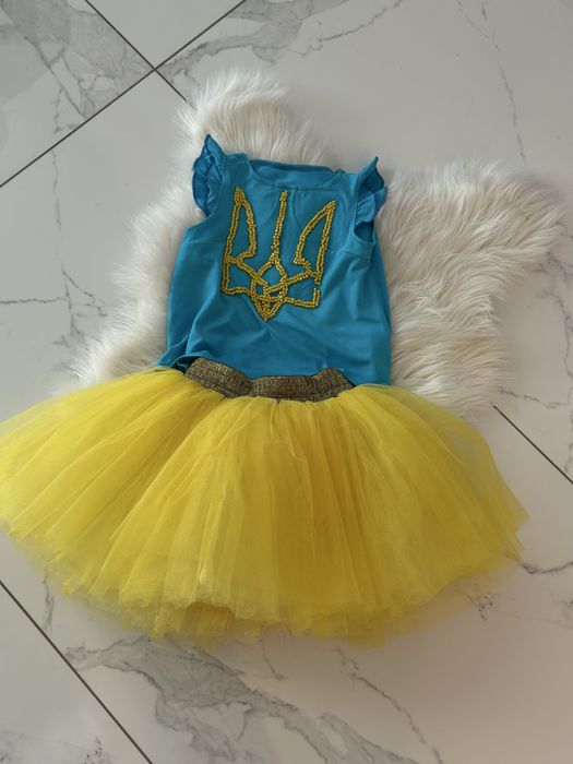 Плаття вишиванка Вишита футболка спідниця костюм обруч