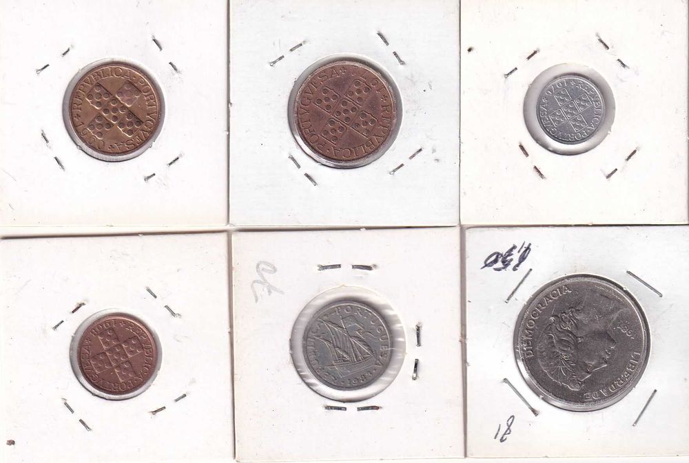 Moedas - Os centavos