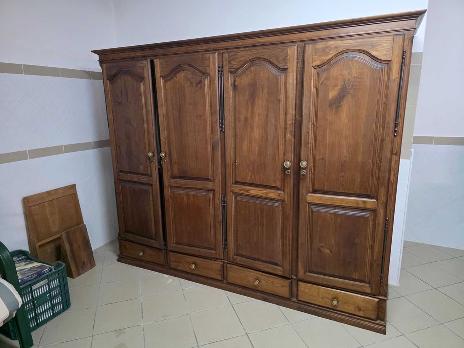 FEIRA DOS MÓVEIS 3 – Liquidação Total – QUARTO de Casal Vintage COMPLETO!