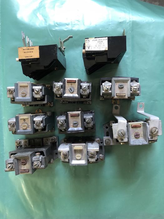 Реле ТРН-40, ТРН-25, ТРН-10, РТТ-211.