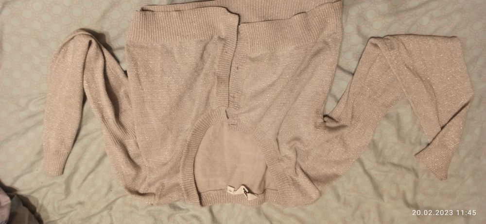 Сяюча кофтинка топ