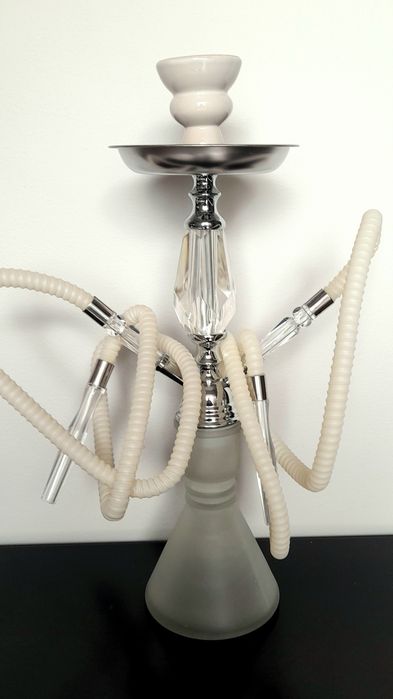 Shisha 45cm. 2 mang.ueiras (+ 20 carvão + boquilhas • PACK TOP•)