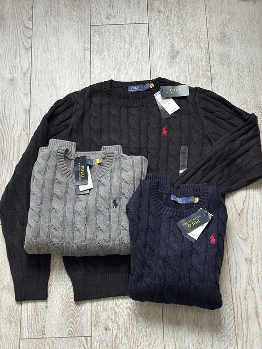 100% ОРИГІНАЛ | Бавовняний светр Polo Ralph Lauren