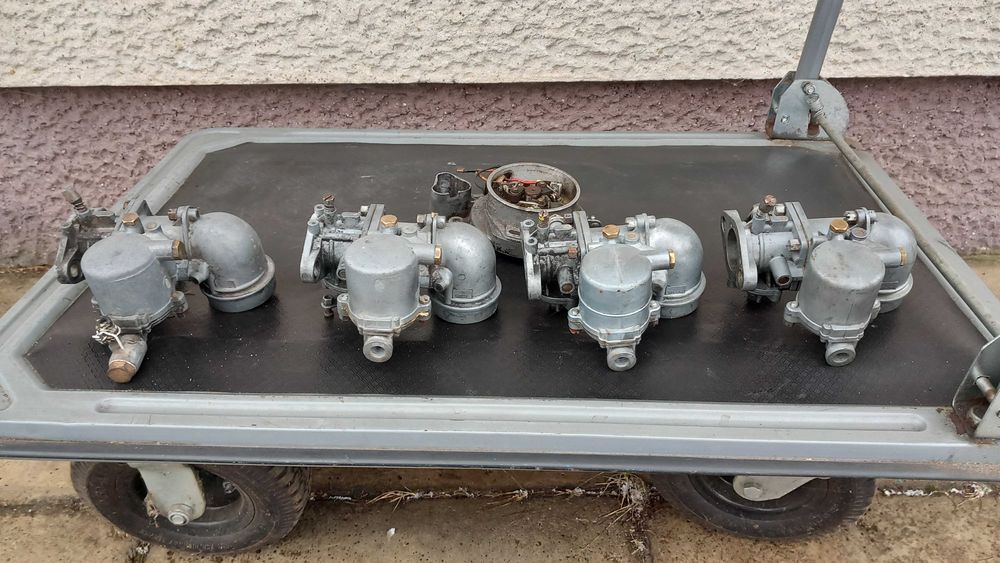 Dzik motopompa gaźnik IKOV kompletny  oryginał syrena