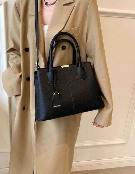 Tote bag - carteira preta