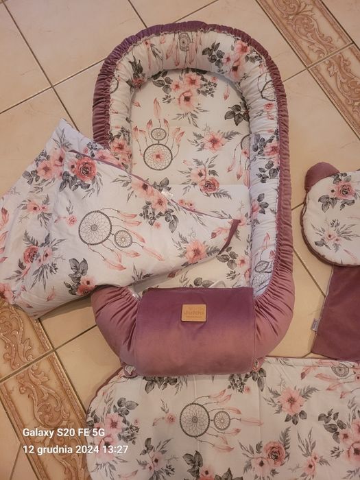 Zestaw 5 elementowy Comfort - Summer Dream i Old Rose Velvet kokon