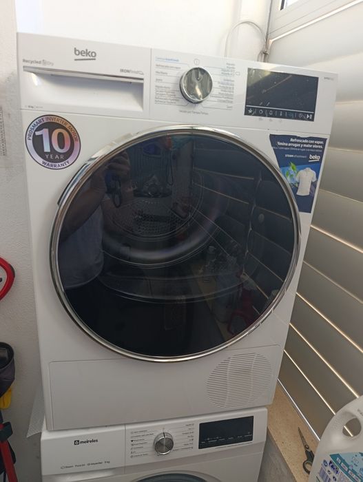 Máquina de Secar Roupa Beko bPRO500 8kg – Bomba de Calor