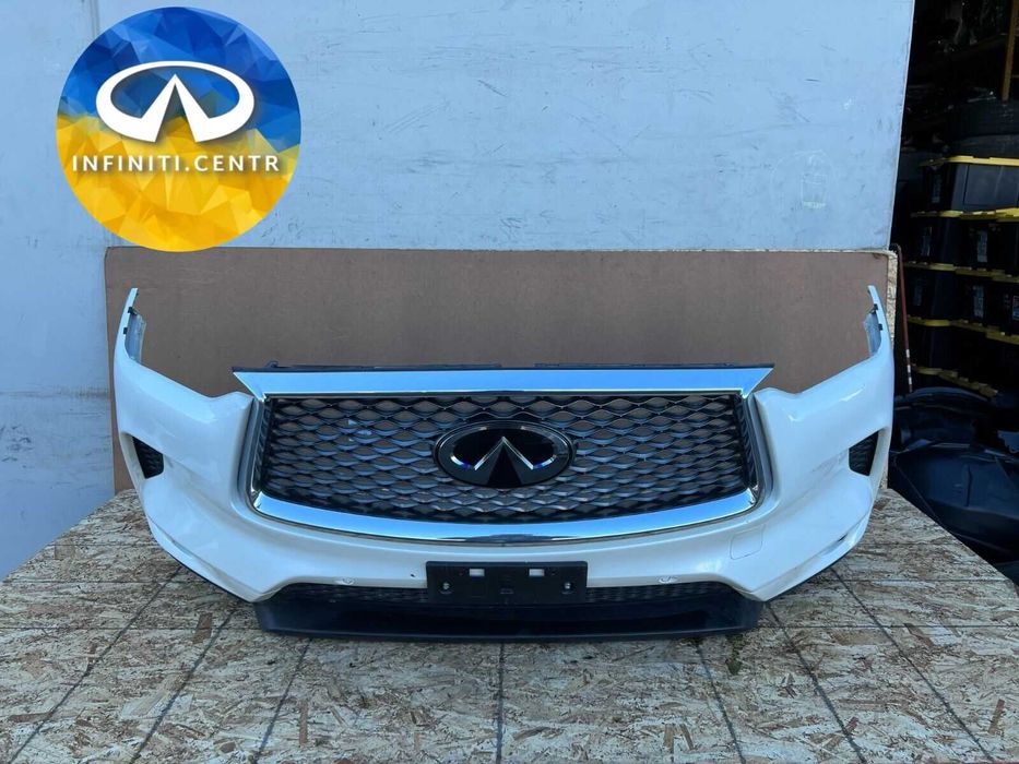 INFINITI QX50 2019-2023 БАМПЕР с решеткой и датчиками в сборе