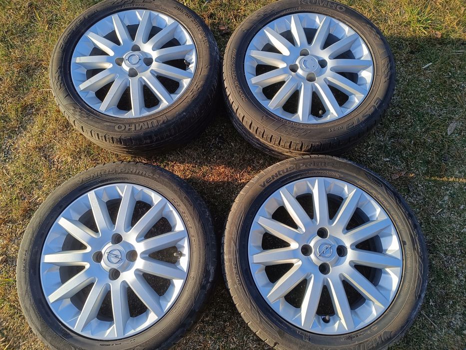 felgi aluminiowe 4x100 opel adam karl corsa astra 16 opony lato