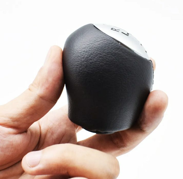 Punho Manete Mudanças (Pele) - Renault Megane III, Scenic, Laguna