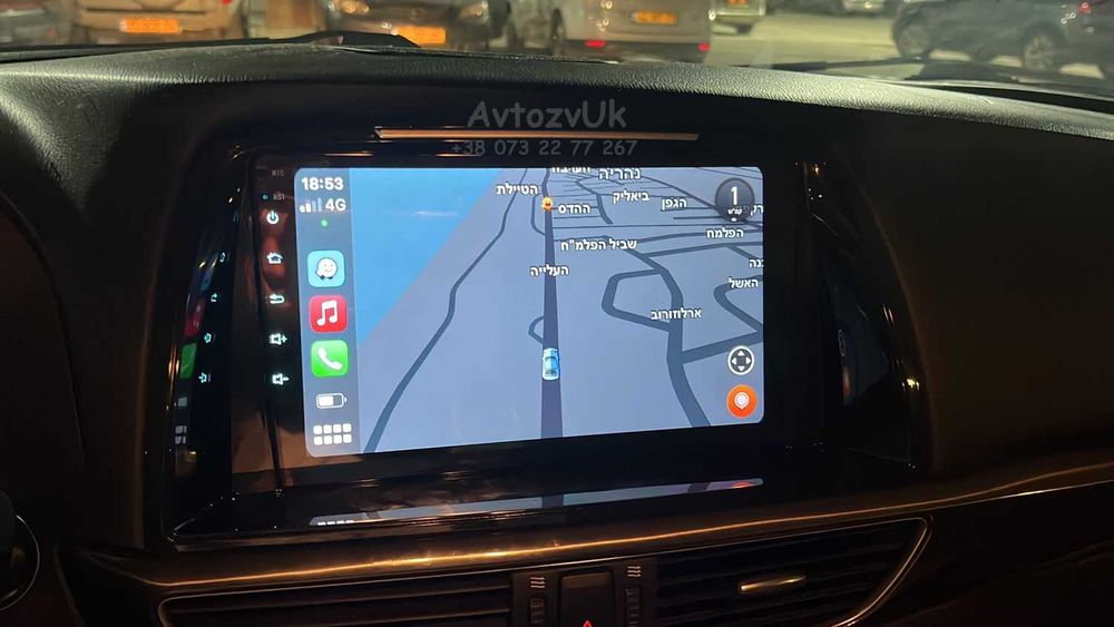 Магнитола MAZDA 6 Дисплей Мазда 6 USB GPS 2 din дин CarPlay Android 15