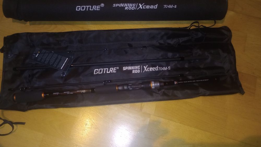 wędka spinningowa do predatora 2.40 nowa
