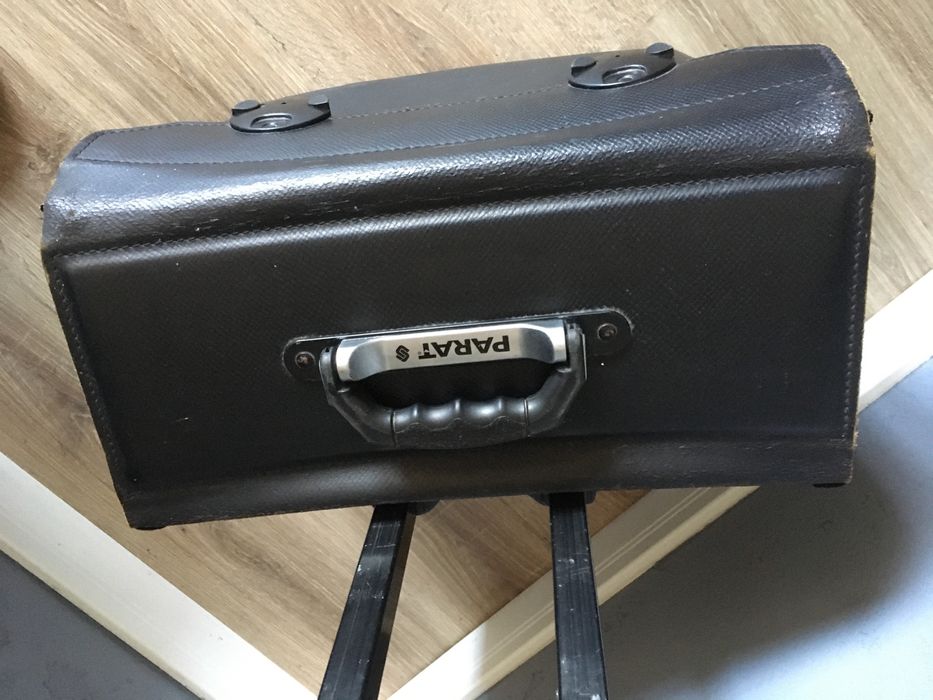 Parat walizka skórzana narzędziowa serwisowa na kółkach