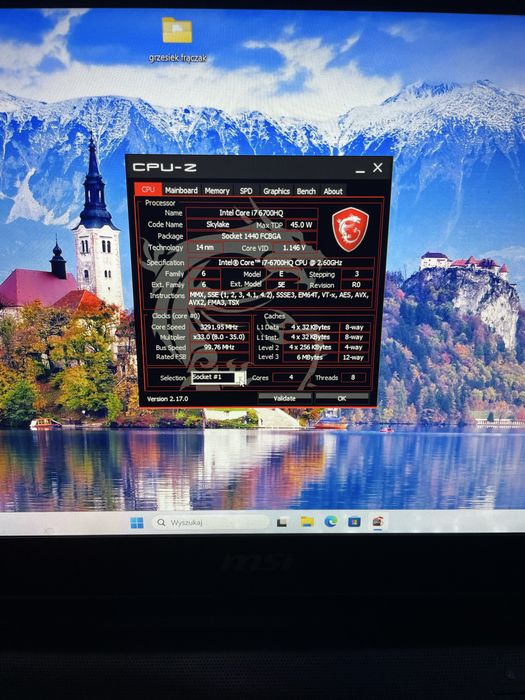 Msi gt62vr Dominator pro gtx1070 gamingowy