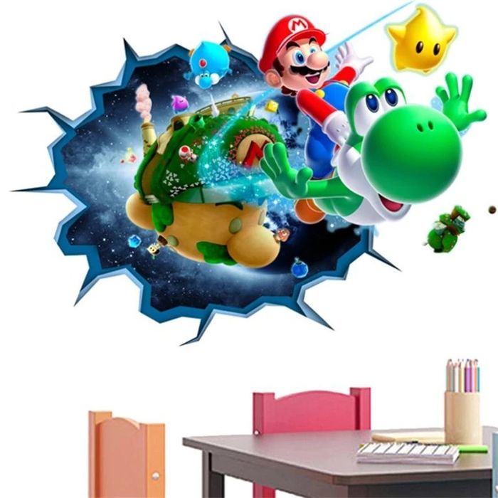 Autocolante parede super Mário BROS