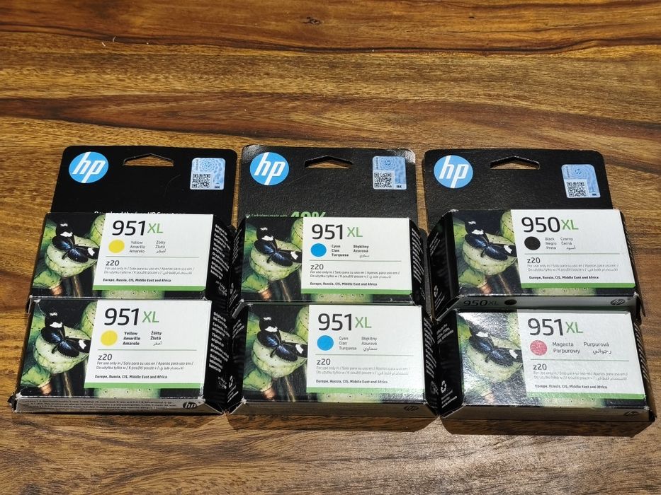Tusze do drukarki HP 950 i 951 XL