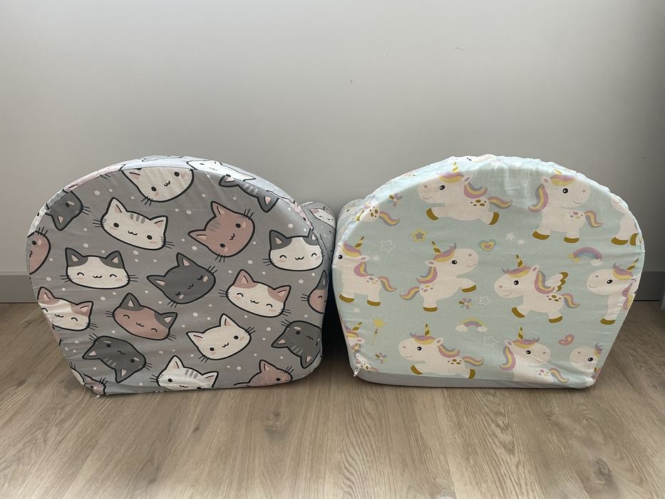 Fotel puf dla dziecka 2 sztuki