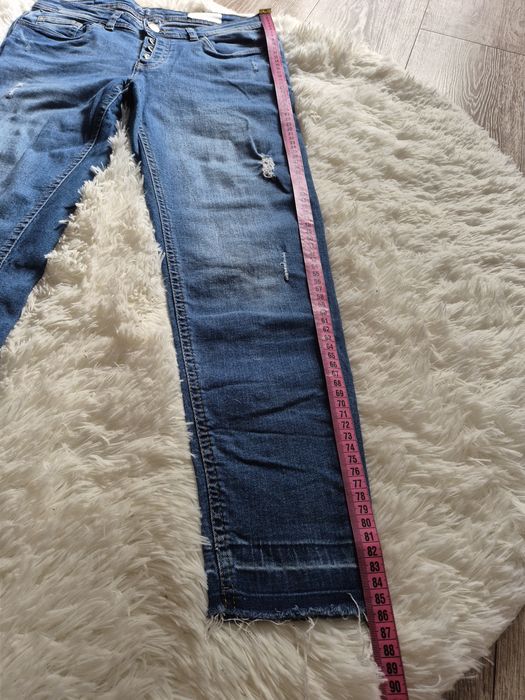 Vintage, wygodne skinny jeansy