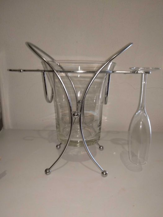 Frapé para Champanhe com copos Flute NOVO