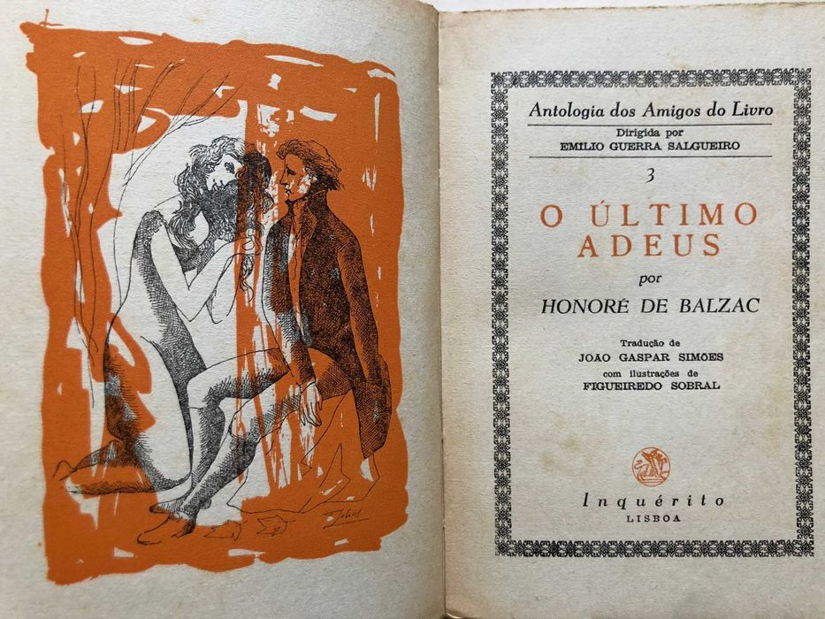 O Último Adeus - Balzac - Ilustrações Figueiredo Sobral