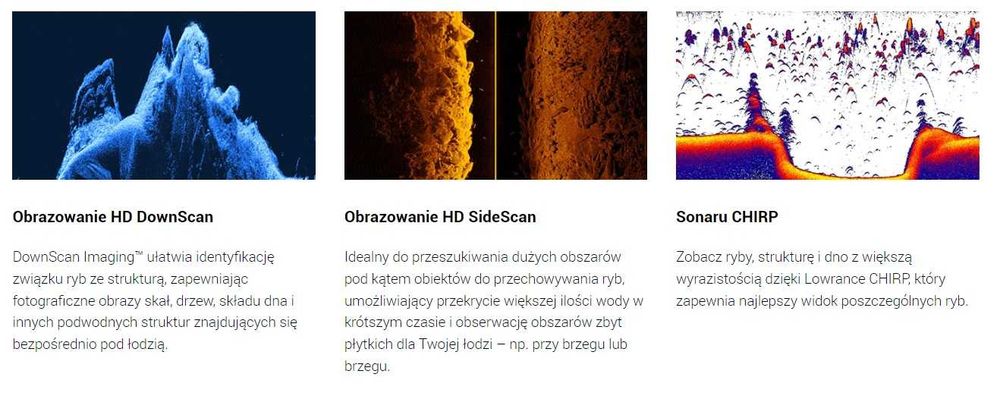 LOWRANCE PRZETWORNIK Active Imaging 3w1 FishReveal