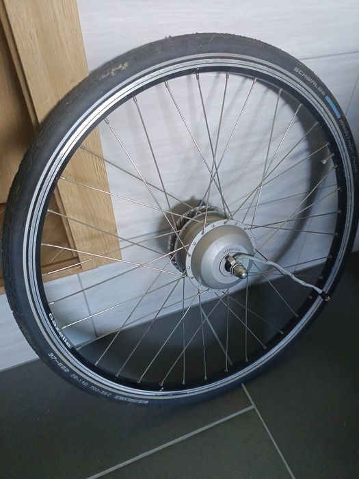 Koło rowerowe z silnikiem gazelle Orange innegy 36v