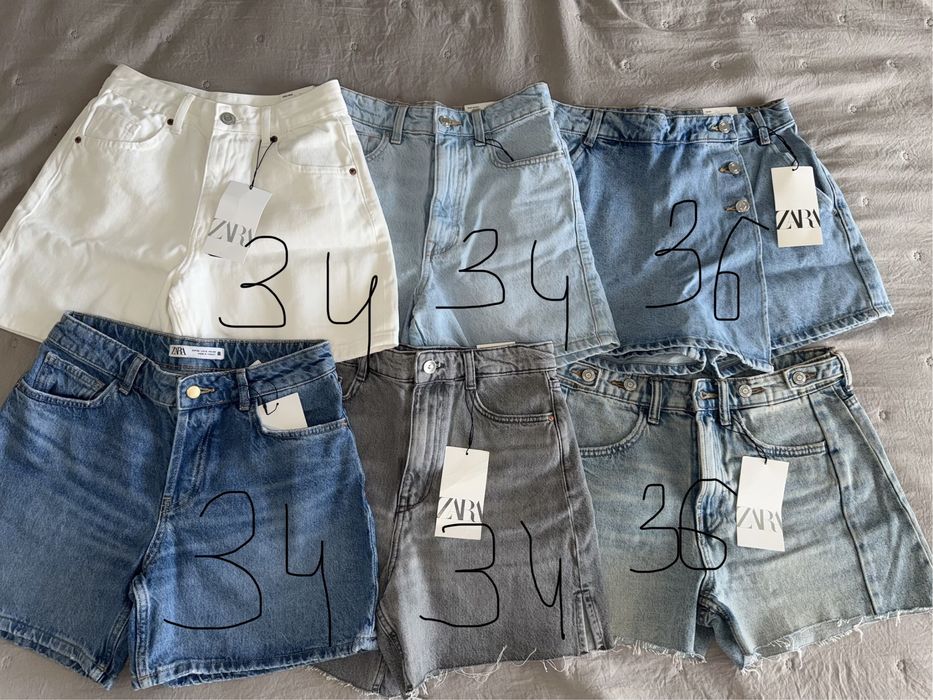Шорти zara шорти mom