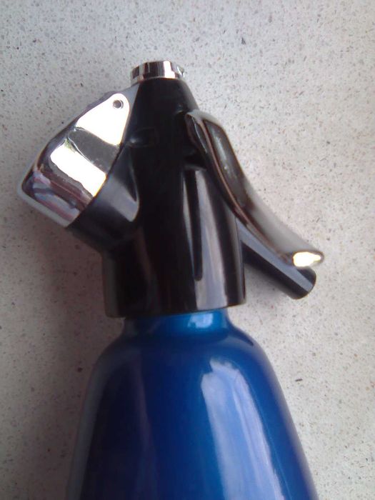 Oryginał lata 70 Syfon wody BOC Sparklets Anglia