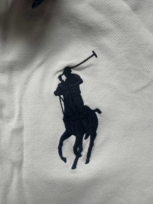 Chief Keef Polo Ralph Lauren Vintage Big Pony – Biała – rzadki model